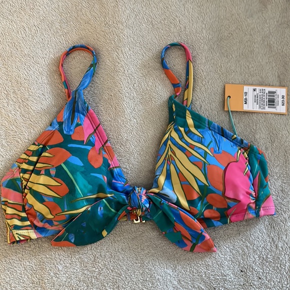 Kona sol tropical floral bikini top - Picture 4 of 5